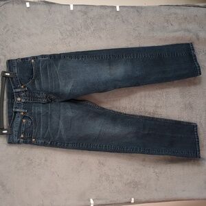 Levi's 505 *Blank Red Logo Tag* Men's Relaxed Straight Fit Jeans  31x30